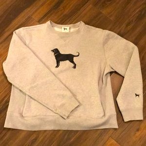 The black dog classic medium grey sweatshirt